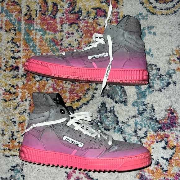 Off White Hi Tops Size 44EU